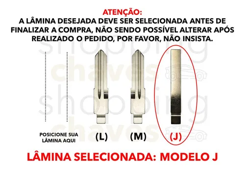 Imagem do produto Chave Canivete Celta Corsa Astra Agile Prisma Montana Vectra
