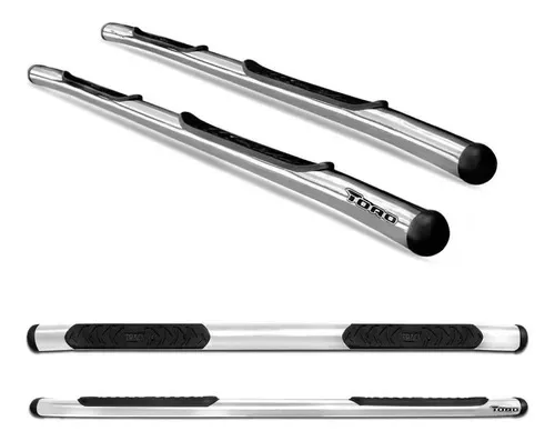 Kit Fiat Toro Santo Antonio E Estribo Cromado 2016 Até 2022 - Autoaba