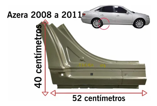 Imagem do produto Soleira Caixa De Ar Direita Retalho Do Azera 2008 A 2011