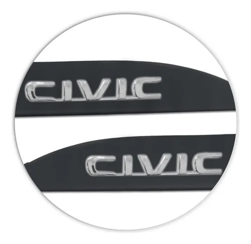 Imagem do produto Friso Lateral Civic 2017 A 2023 Cinza Basalto Alto Relevo
