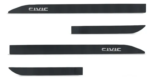 Imagem do produto Friso Lateral Civic 2017 A 2023 Cinza Basalto Alto Relevo