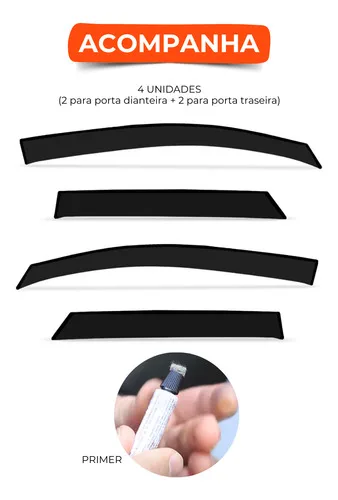 Imagem do produto Calha De Chuva Renault Captur 2016 2017 2018 2019 2020 2021