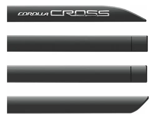 Imagem do produto Jogo Friso Lateral Toyota Corolla Cross 2024 Cromado