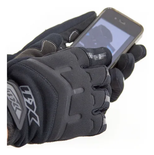Imagem do produto Luva Motociclista X11 Fit X Motoqueiro Touchscreen + Touca Tamanho G