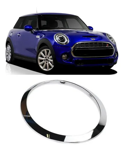 Aro Farol Mini Cooper 2014 2015 2016 2017 2018 F56 Cromado