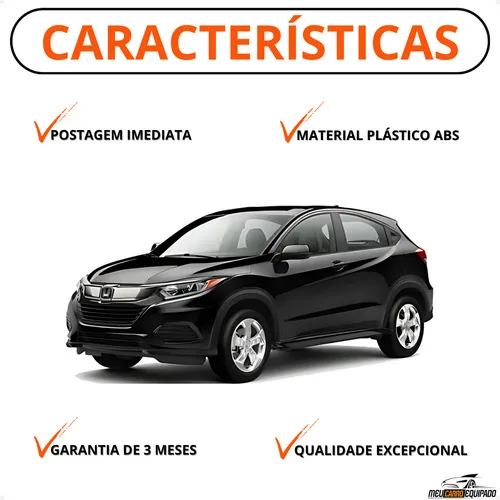 Imagem do produto Aplique Black Piano Tampa Porta Malas Honda Hrv 2016