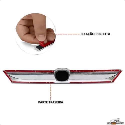Imagem do produto Aplique Black Piano Tampa Porta Malas Honda Hrv 2016