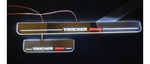 Imagem do produto Soleira Iluminada Com Led Esportiva Automotiva Tracker Turbo
