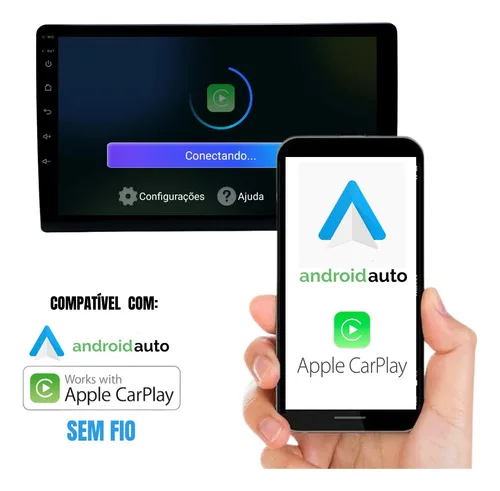 Imagem do produto Multimídia 9 Carplay Android + Moldura P/ Ecosport 2013/2017