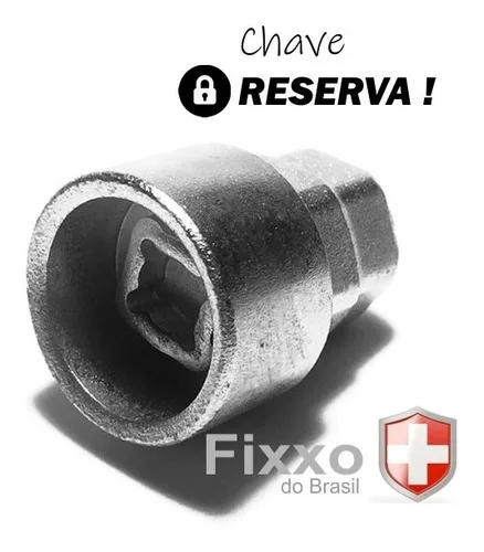 Imagem do produto Kit Trava Segredo Premium De Roda Renault Kwid + Ch Reserva