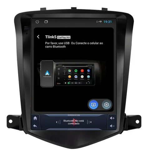 Imagem do produto Multimidia Cruze Tesla 09/16 Octacore 4gb 64gb Chip 4g C/voz