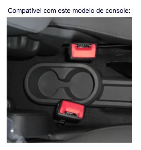 Imagem do produto Suporte Encosto De Braço Apoio Porta Objetos Console Central