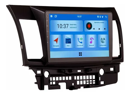 Imagem do produto Central Multimidia Mitsubishi Lancer Android 11 Gps Bt Esplh