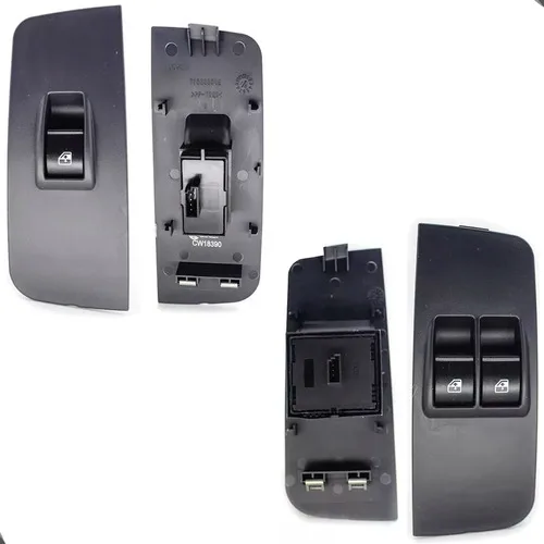 Imagem do produto Par Botão Interruptor Duplo + Simples Vidro Elétrico Fiat
