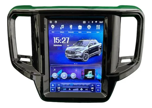 Central Multimídia Tesla Fiat Toro Endurance 2022 + Câm Ré