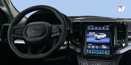 Imagem do produto Central Multimídia Tesla Fiat Toro Endurance 2022 + Câm Ré