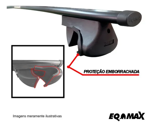 Imagem do produto Rack P/ Longarinas Alpha Aço 03 Citroen Aircross 2010/2015