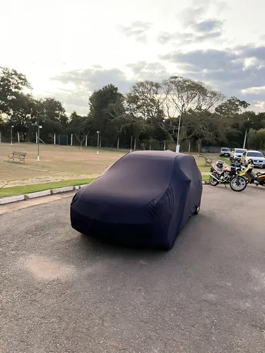 Imagem do produto Capa Cobrir Carro Poliamida Lycra Não Risca Honda Civic G10 Cor Preto