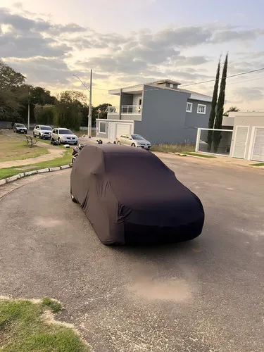 Imagem do produto Capa Cobrir Carro Poliamida Lycra Não Risca Honda Civic G10 Cor Preto