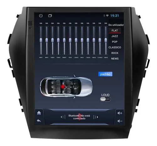 Imagem do produto Multimidia Tesla Santa Fé 14/19 Octacore 4gb 64gb 4g Voz