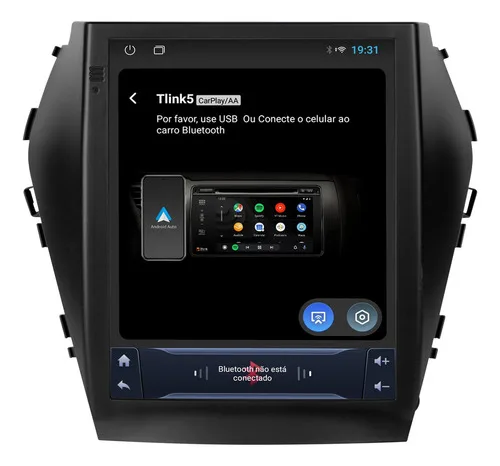 Imagem do produto Multimidia Tesla Santa Fé 14/19 Octacore 4gb 64gb 4g Voz