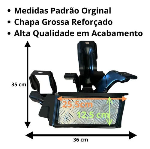Imagem do produto Estribo Traseiro Strada 2008 Até 2020 Mod Original Esquerdo