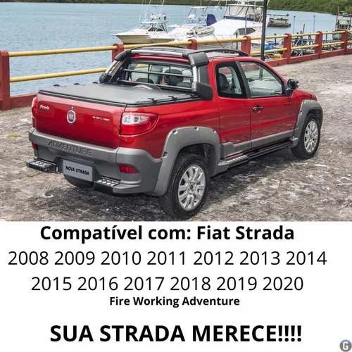Imagem do produto Estribo Traseiro Strada 2008 Até 2020 Mod Original Esquerdo