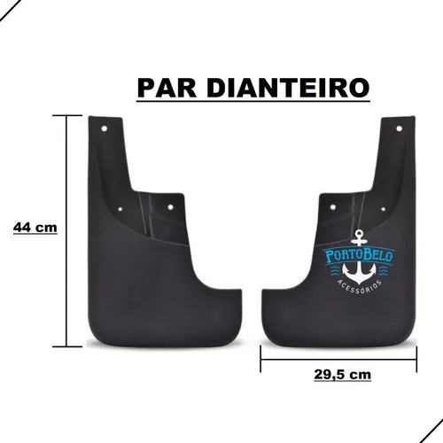 Imagem do produto Jogo Dianteiro Lameiro Apara Barro S10 2017 2018 2019 2020