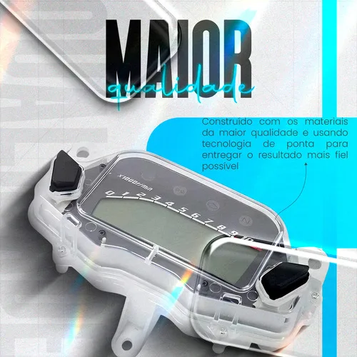 Imagem do produto Painel Completo Moto Blackout Cg Fan Titan 160 2014 Á 2024