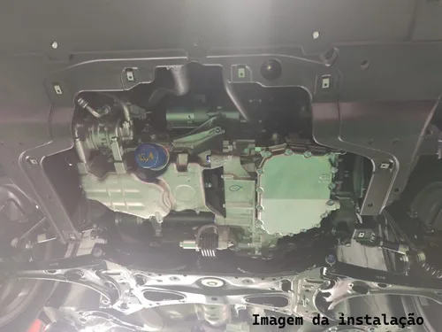 Imagem do produto Protetor De Cárter Hr-v 2023 A 2025 Peito De Aço Motor 1mm