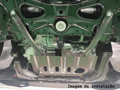 Imagem do produto Protetor De Cárter Hr-v 2023 A 2025 Peito De Aço Motor 1mm