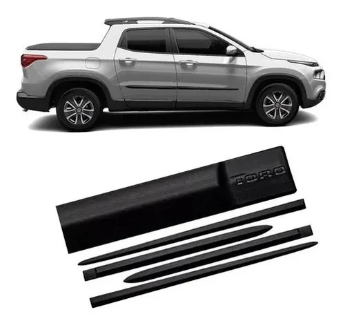 Imagem do produto Friso Lateral Borrachão Fiat Toro 4 Portas Modelo Original