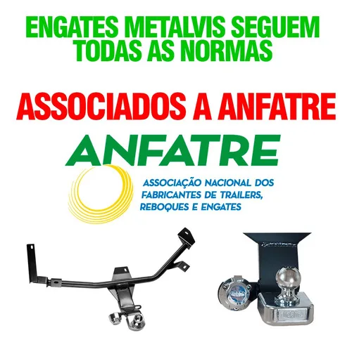 Imagem do produto Engate Reboque Completo Chevrolet Corsa Classic 1994 A 2010