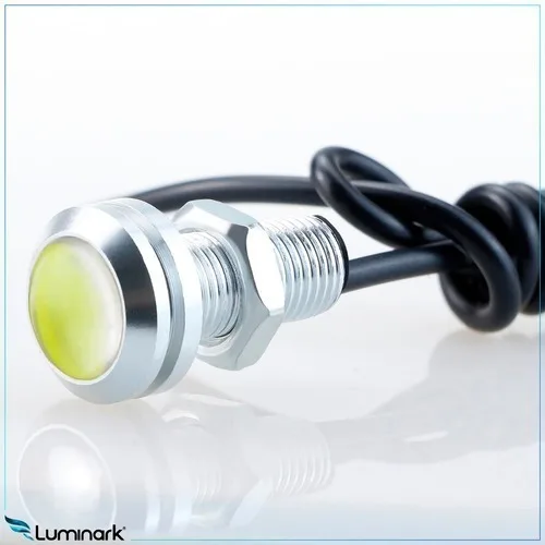 Imagem do produto Kit 4 Unidades Led Olho De Águia Drl Mini Luz Grade Parafuso