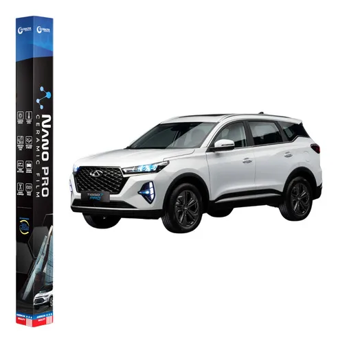Película Nano Cerâmica Térmica Chery Tiggo 7 Sport 2023-2025