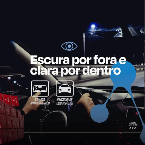 Imagem do produto Película Nano Cerâmica Térmica Chery Tiggo 7 Sport 2023-2025