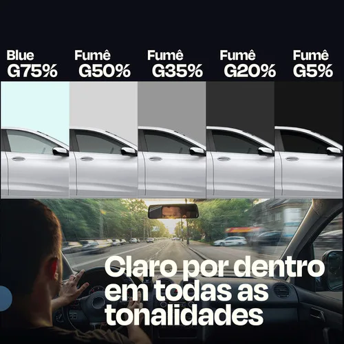 Imagem do produto Película Nano Cerâmica Térmica Chery Tiggo 7 Sport 2023-2025