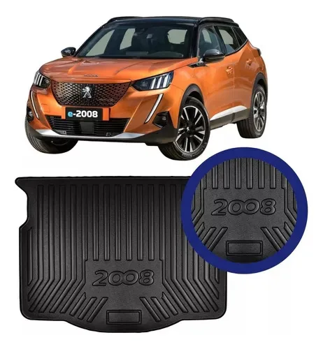 Tapete Bandeja Para Peugeot 2008 Protetor Porta Mala Premium