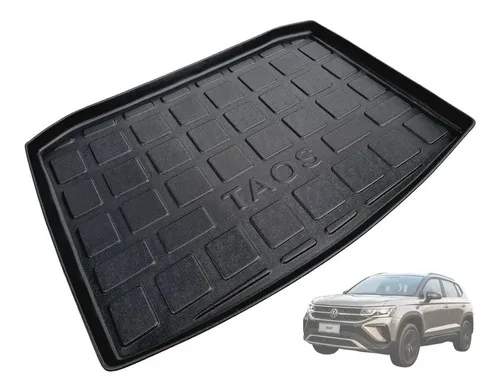 Tapete Bandeja Protetor De Porta Mala Para Volkswagen Taos