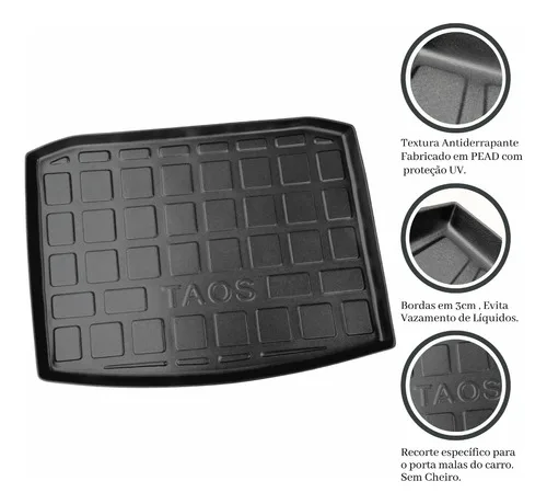 Imagem do produto Tapete Bandeja Protetor De Porta Mala Para Volkswagen Taos
