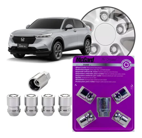 Trava Antifurto Porca Parafuso Mcgard Honda Hr-v 2024 2025