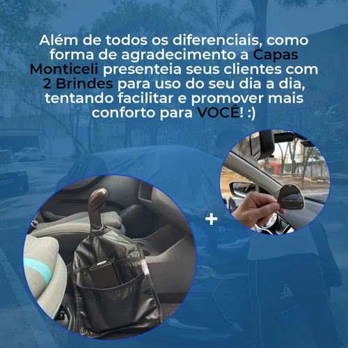 Imagem do produto Capa Em Couro Ecológico P/ Cobrir Carro Impermeável