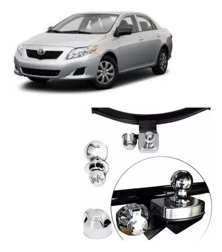 Engate Reboque Rabicho Toyota Corolla 2009 Á 2012 0 Furos