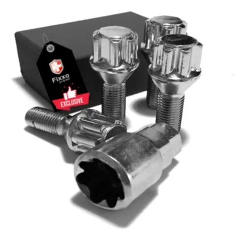 Kit Parafuso Antifurto Segredo De Roda Renault Captur Plus