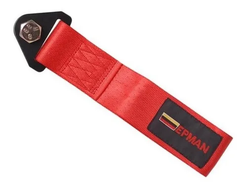 Imagem do produto Tow Strap Hook Cinta Para Reboque Fita Esportiva Engate Cor Vermelho