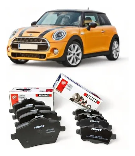 Kit Pastilha De Freio Cerâmica Mini Cooper S - 2007 A 2014