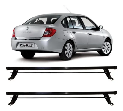 Rack Teto Roca Bagageiros Renault Symbol 09-12 4 Portas 1181