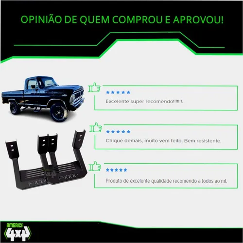 Imagem do produto Estribo Modelo Bully F-1000