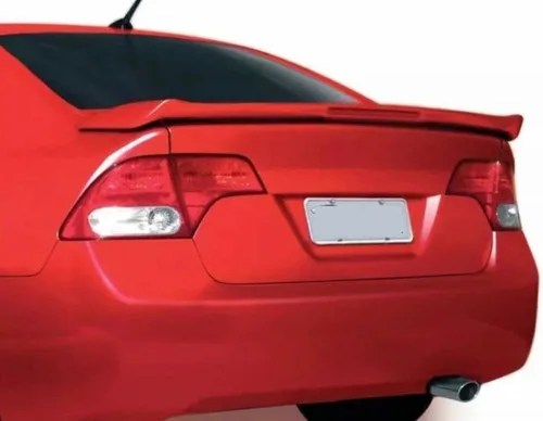 Aerofólio Spoiler Honda Civic G8 2007 Modelo Si Com Led