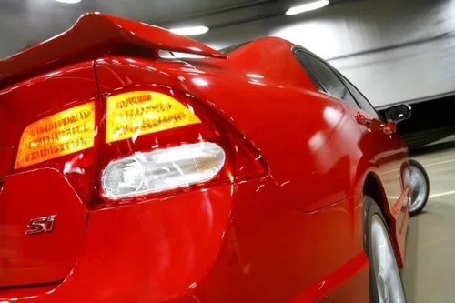 Imagem do produto Aerofólio Spoiler Honda Civic G8 2007 Modelo Si Com Led